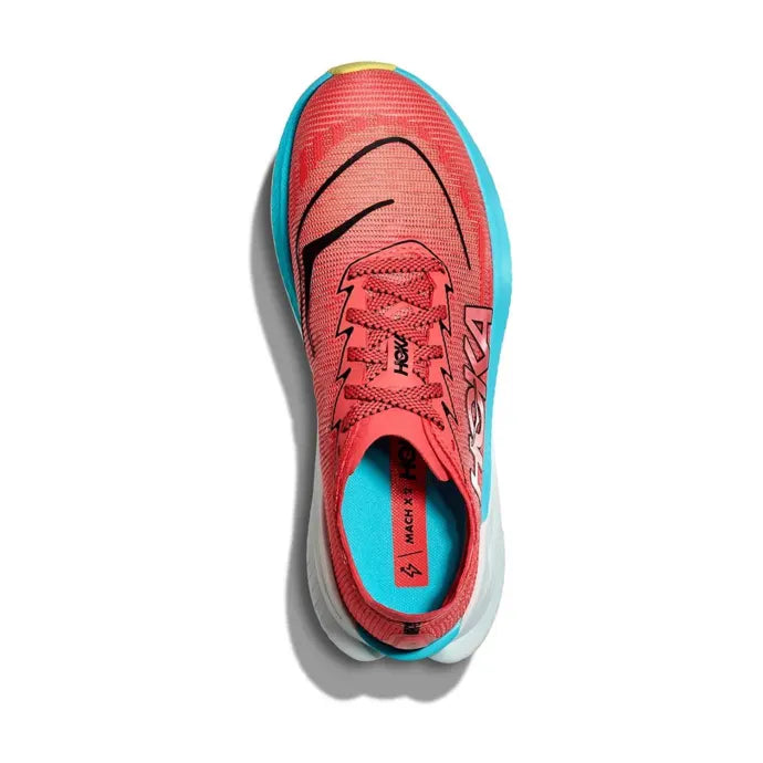 Hoka Mach X 2 Grapefruit/Electric Coral Women