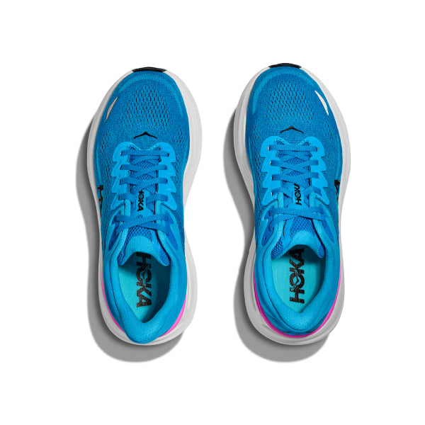 Hoka Bondi 9 Skyward Blue/Neon Fuchsia