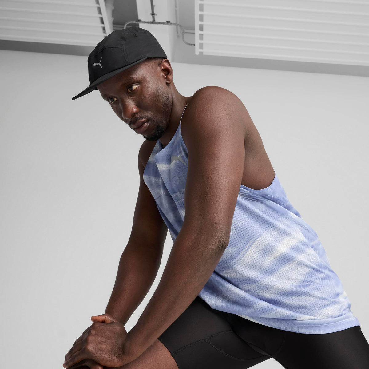 Puma Essentials Running 5 Panel Cap Black