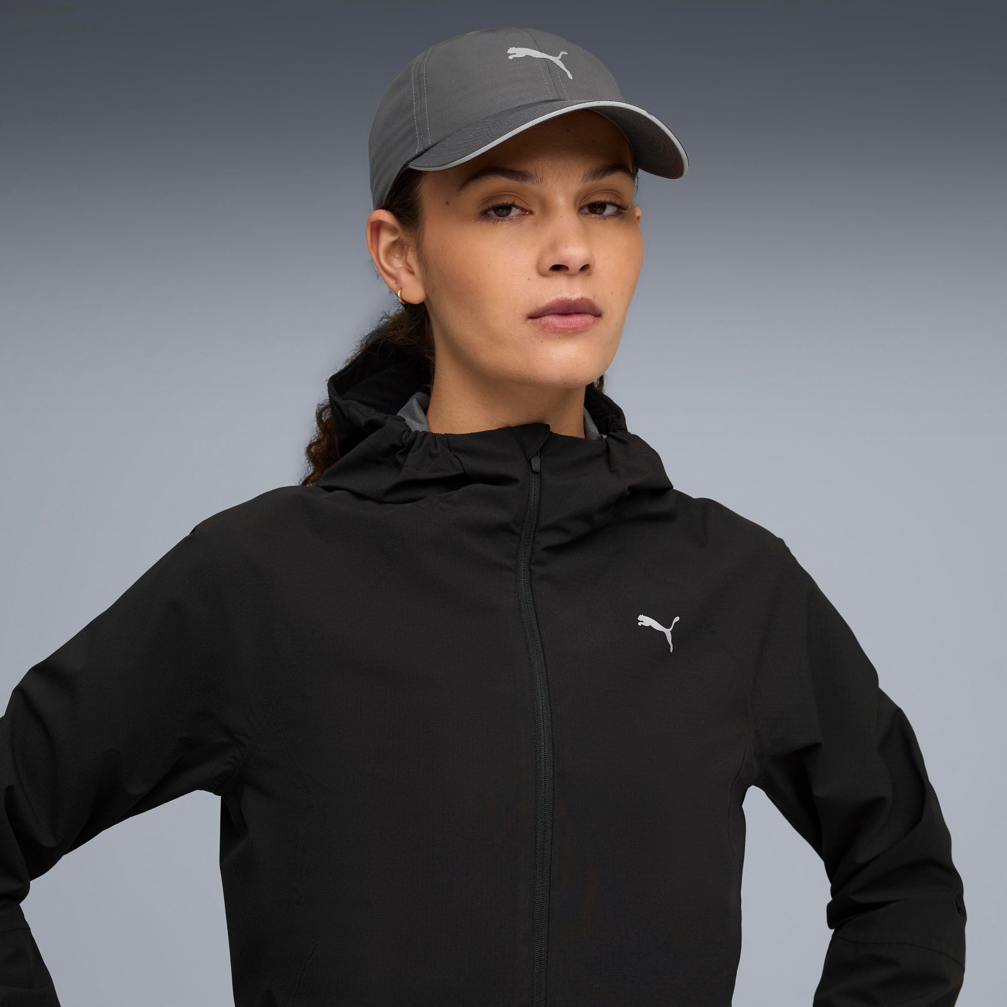 Puma Running III Baseball Cap Dusky Grey