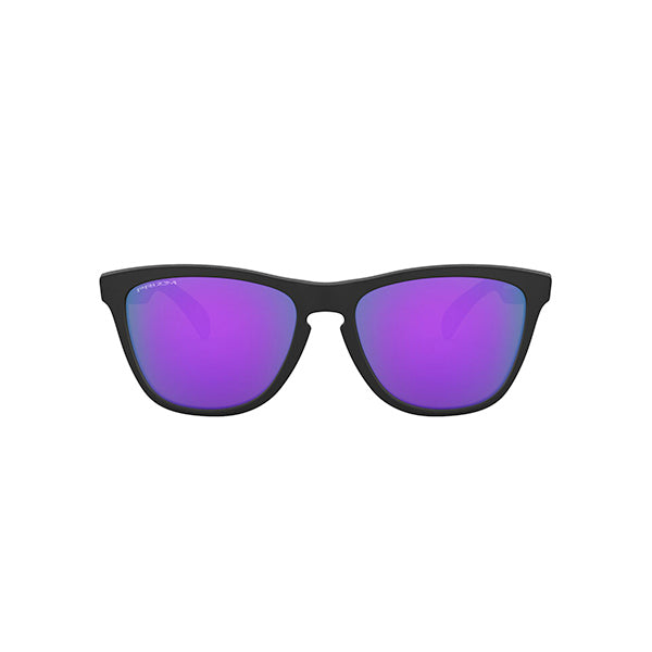 Oakley Frogskins Sunglasses Matte Black Prizm Violet
