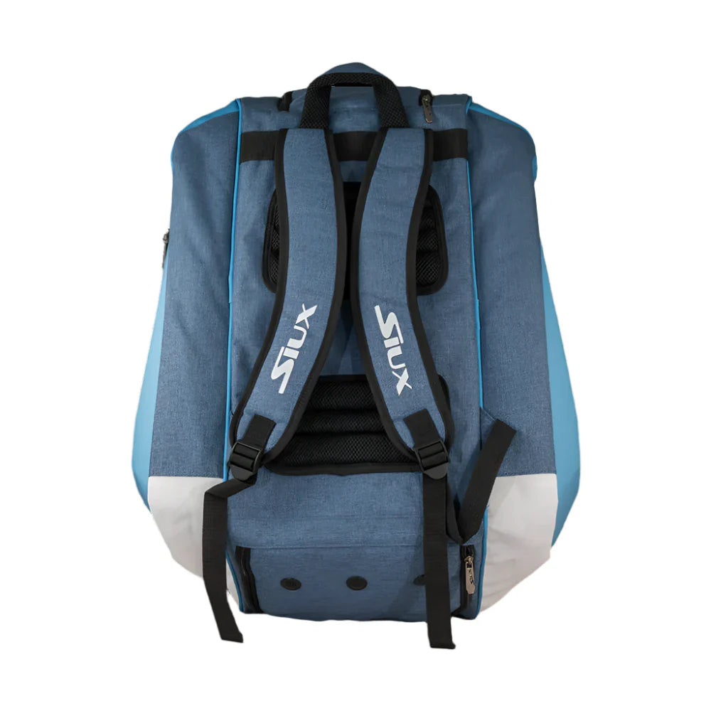 Siux Pro Tour Racket Bag - Blue - Cover
