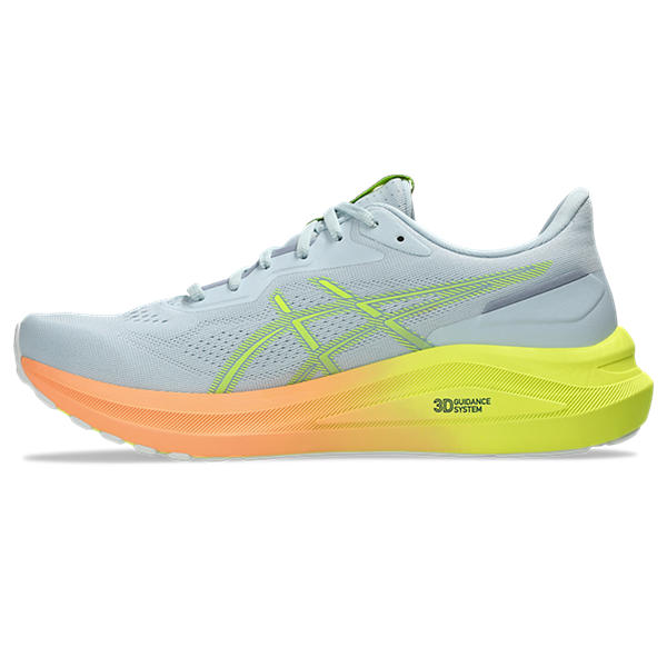 Asics GT 1000 13 Paris Cool Grey/Safety Yellow Men