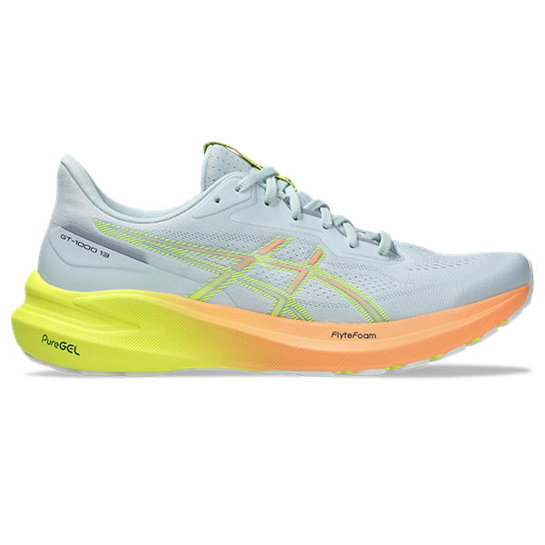 Asics GT 1000 13 Paris Cool Grey/Safety Yellow Men