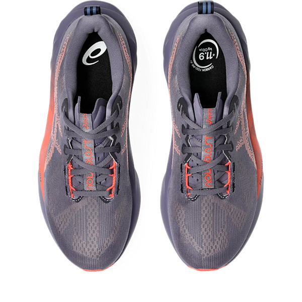 Asics Novablast 5 Greyish Purple/Coral Reef Men