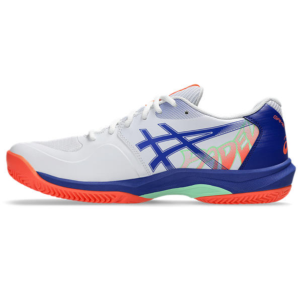Asics Game FF Padel White/Vivid Coral