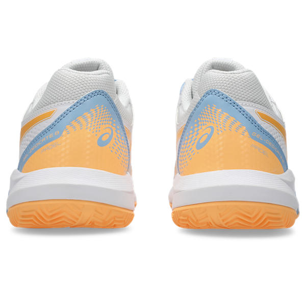 Asics Gel Dedicate 8 Padel White/Orange Glow