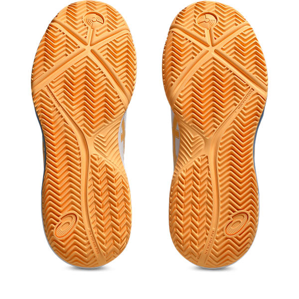 Asics Gel Dedicate 8 Padel White/Orange Glow