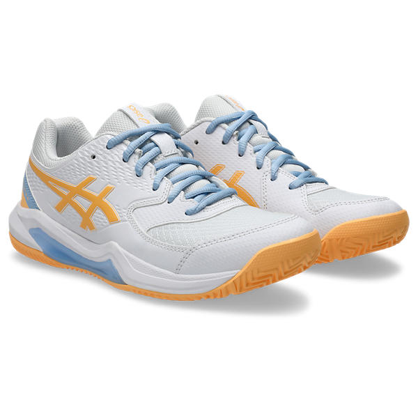 Asics Gel Dedicate 8 Padel White/Orange Glow