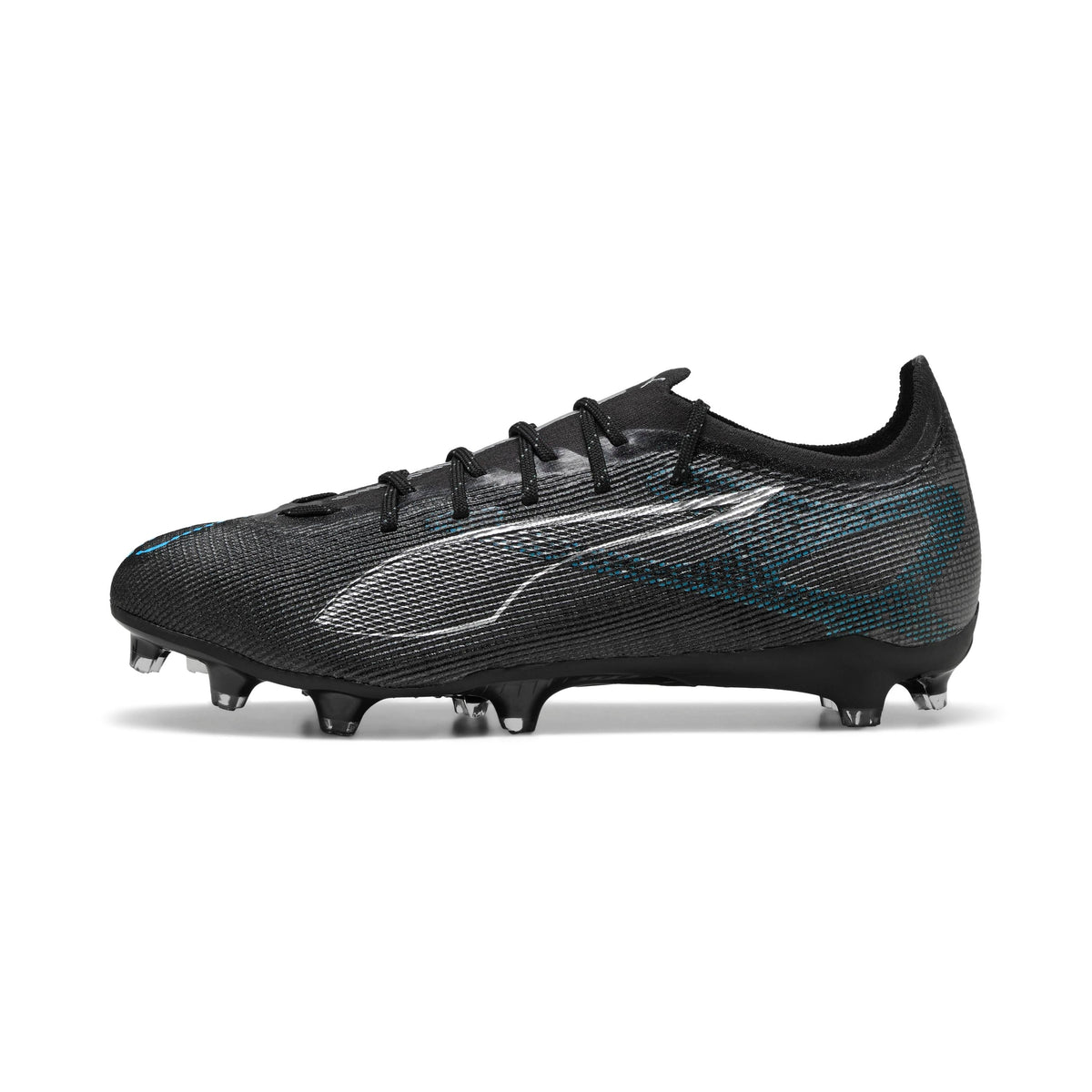 Puma Ultra 5 PRO FG/AG Black Silver-Bright Aqua