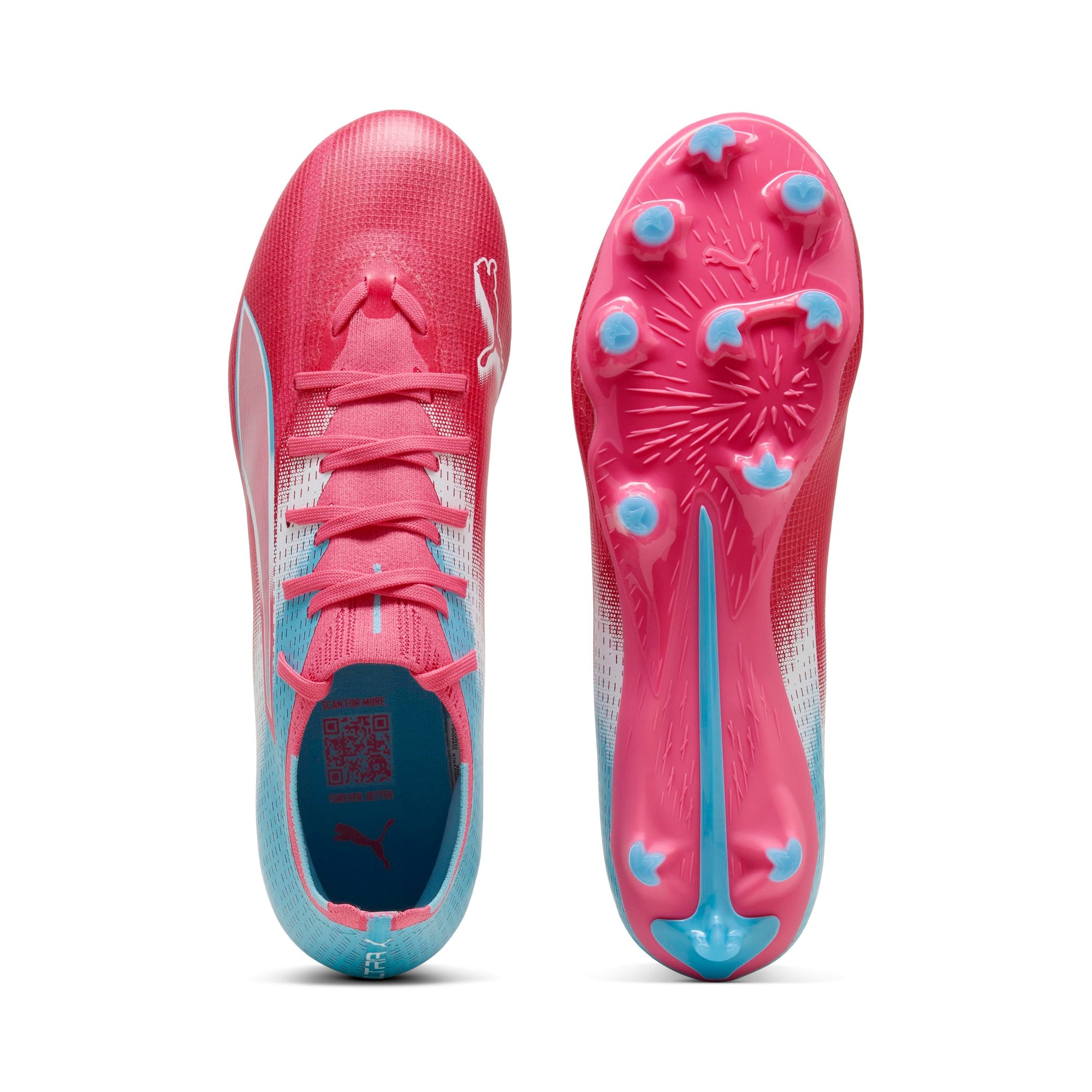 Puma Ultra 6 Match Re-Charge FG/AG Hero Blue-Sunset Pink-Garnet Rose