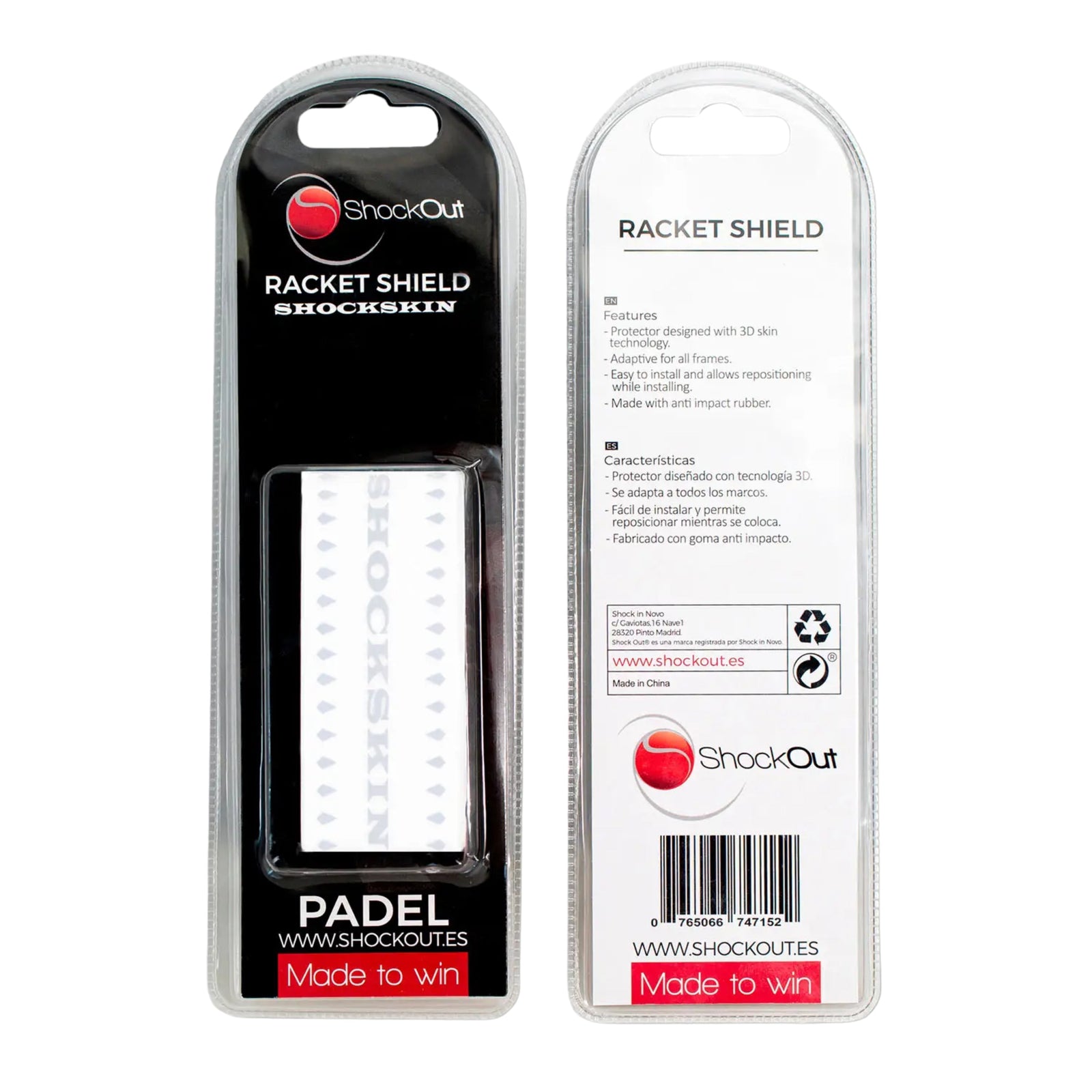 ShockOut Shockskin Protector - Transparent - Cover