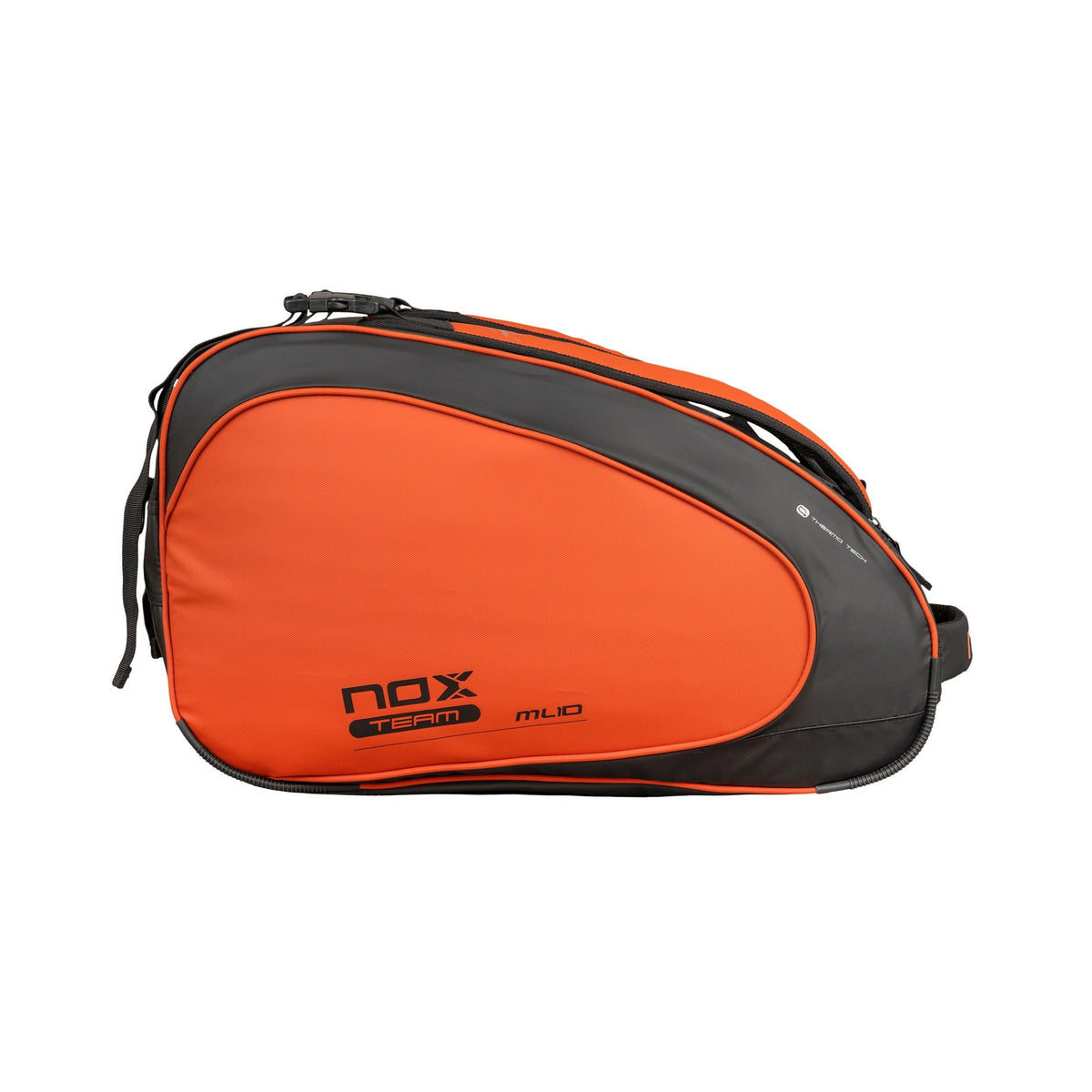 NOX ML10 Team Padel Bag - Black/Orange - Cover