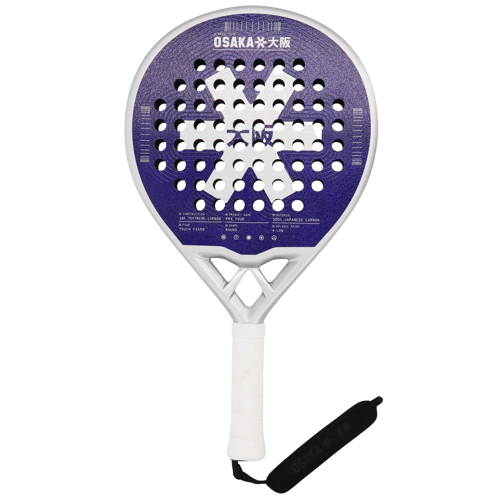 Osaka Pro Tour Control Padel Racket - Future Dusk - Cover