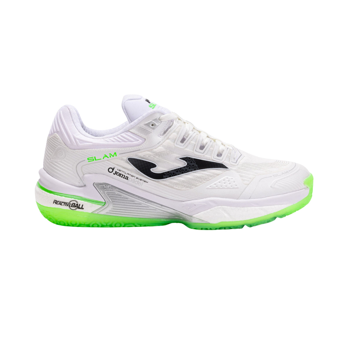Joma Slam Men 2502 Padel Shoes - White - Cover