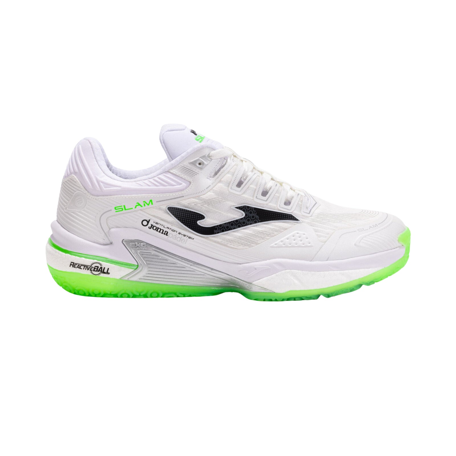 Joma Slam Men 2502 Padel Shoes - White - Cover