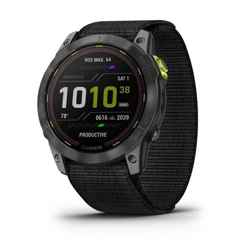 Garmin Enduro 2 Sapphire GPS Multisport Outdoor Smartwatch for Athletes