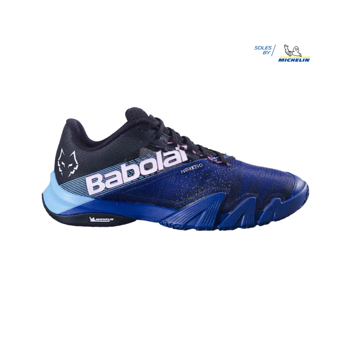 Babolat Jet Premura 2 Lebron Padel Shoes - Blue/Black - Cover