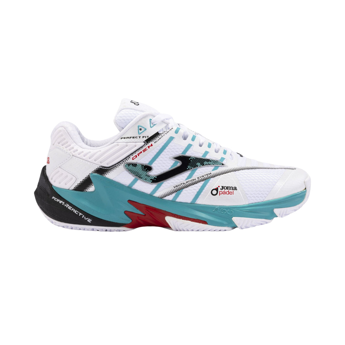 Joma Open Men 2402 White Padel Shoes