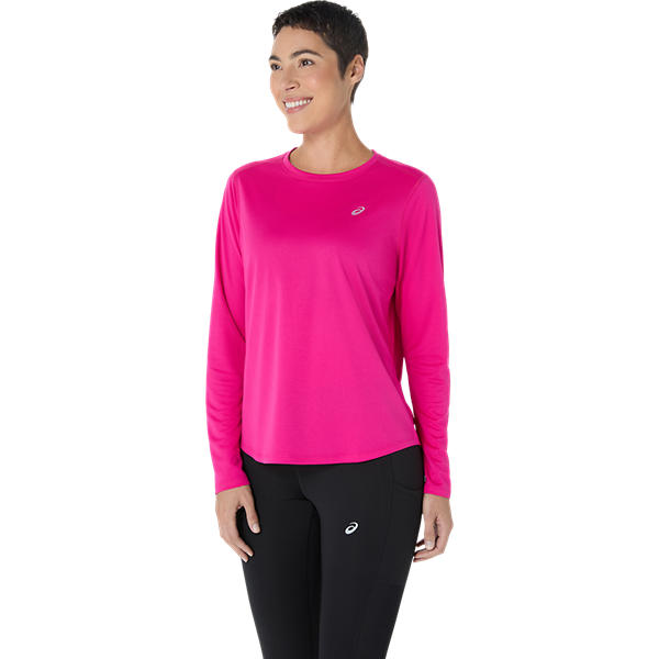 Asics Core LS Top  Pink Rave