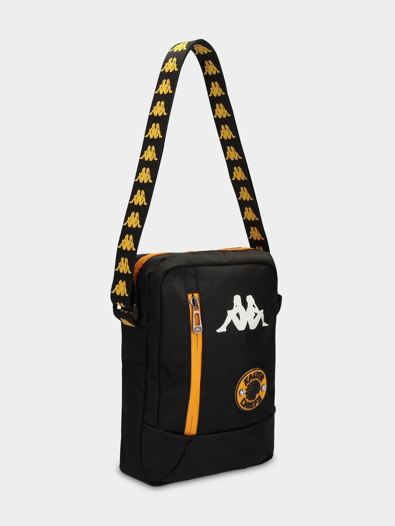 Kappa Kaizer Chiefs Kailua Black Cross Body Bag: Compact, Stylish, Secure, Fan Essential