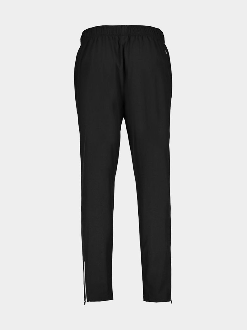 TS Men's 4-Way Stretch Active Black Pants: Comfort, Quick-Dry, Zipper Pocket