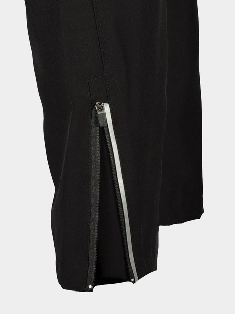 TS Men&#39;s 4-Way Stretch Active Black Pants: Comfort, Quick-Dry, Zipper Pocket