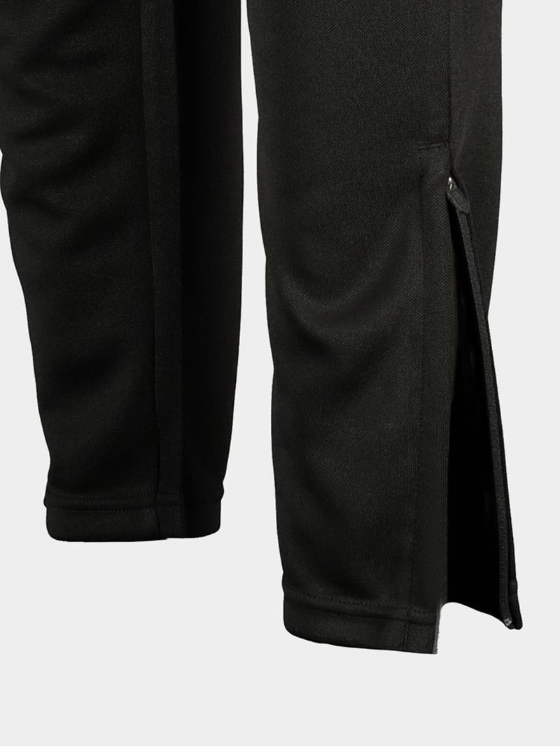 Men&#39;s Pique Active Tricot Track Pants - Quick Dry Comfort, Black