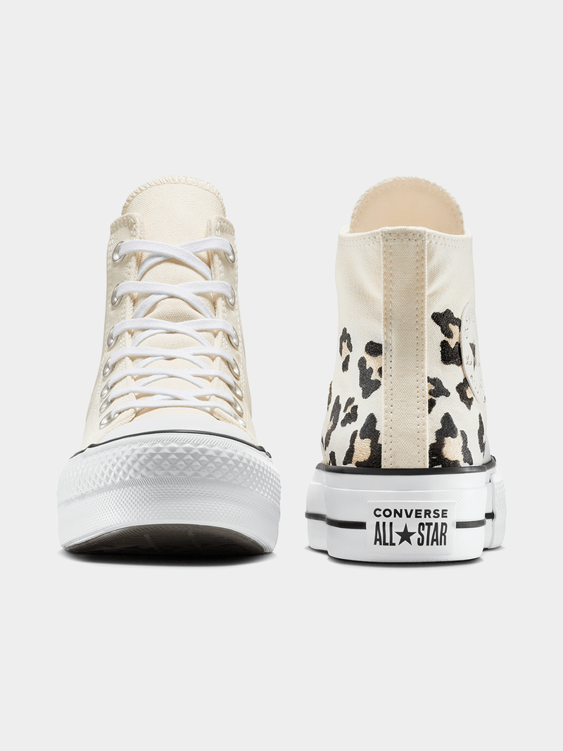 Converse Women&#39;s Chuck Taylor All Star Lift Platform Sneakers Egret/Dune