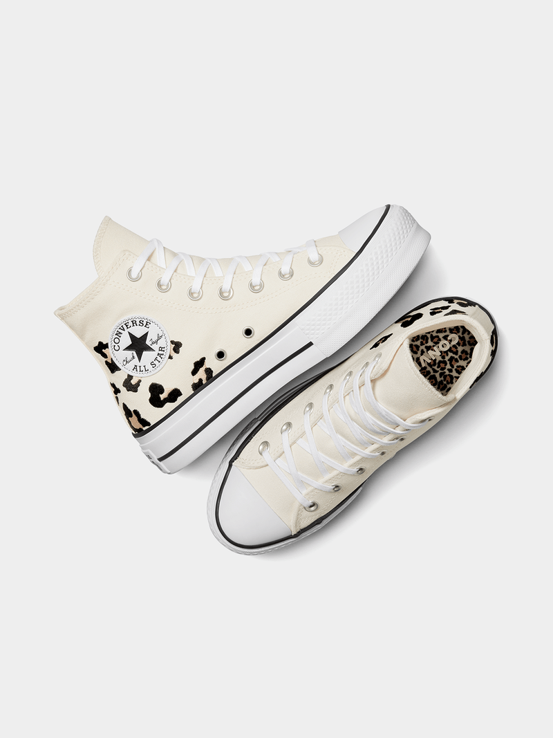 Converse Women's Chuck Taylor All Star Lift Platform Sneakers Egret/Dune