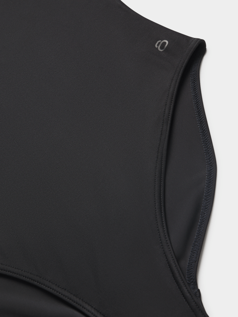 Women's TS KB Performance Racerback One-Piece Swimsuit - Sleek Black Design