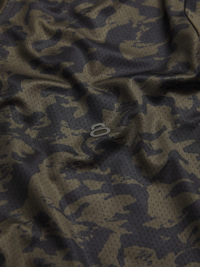 TS Men&#39;s Run Your Pace All-Over Print Fatigue Performance Tee