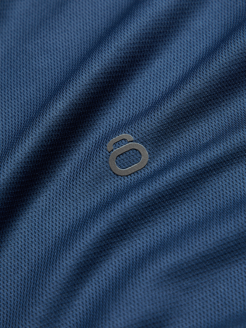 TS Men's Legacy Navy Performance Tee - Moisture-Wicking, UV Protection, Reflective