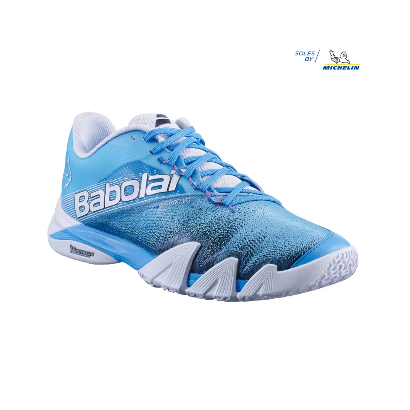 Babolat Jet Premura 2 Lebron Padel Shoes - Blue/White - Cover