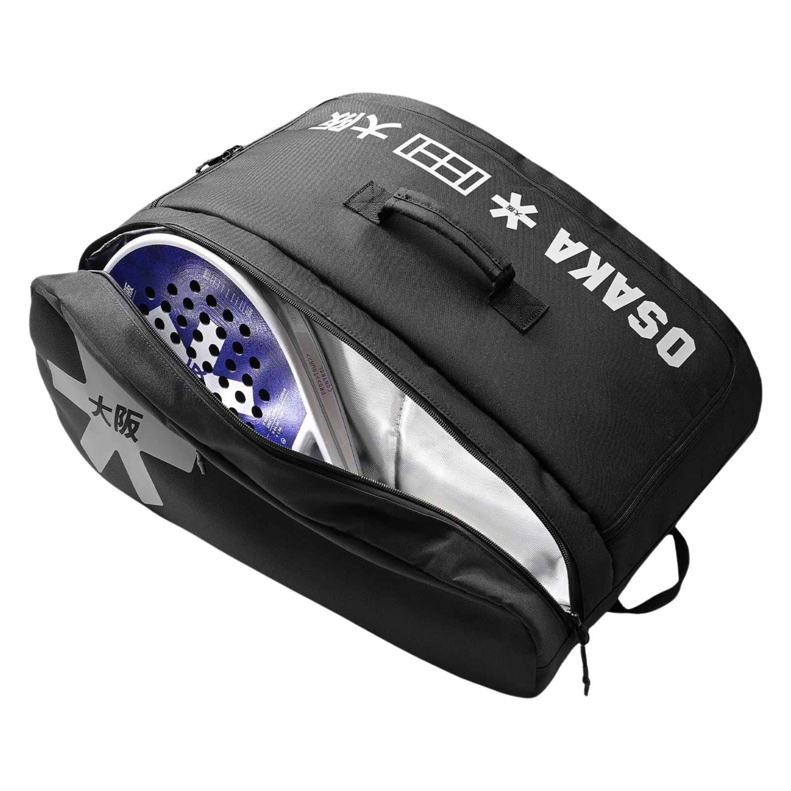 Osaka Medium Padel Bag - Black - Cover