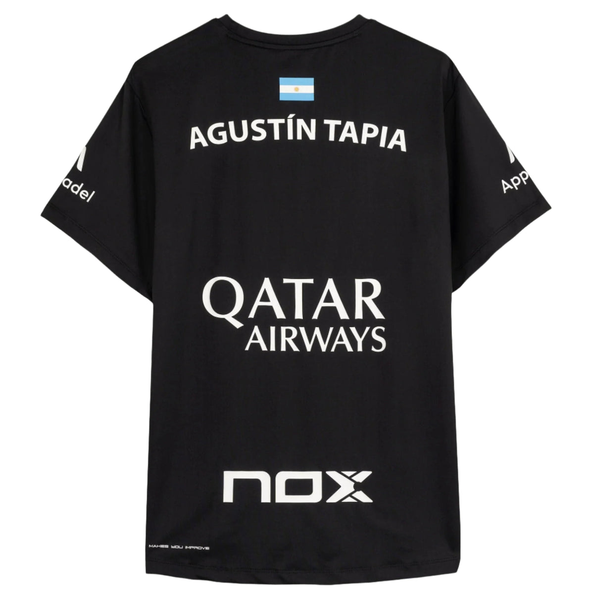 NOX AT10 Official T-Shirt - Black - Back