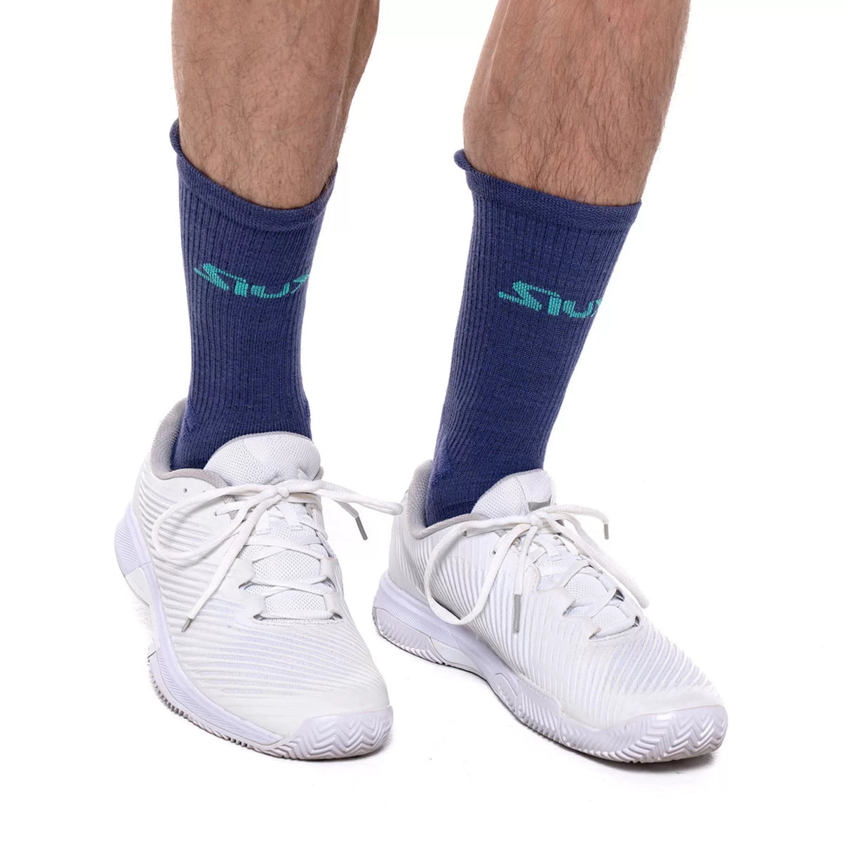 Siux Reveal High Socks - Navy &amp; White