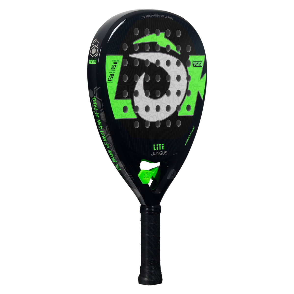 LOK Jungle Lite Padel Racket - Right