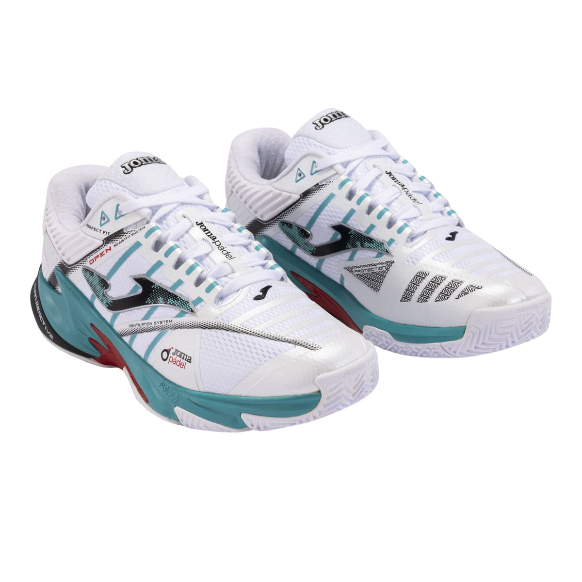 Joma Open Men 2402 White Padel Shoes