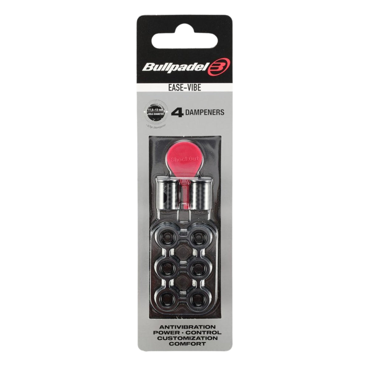 Bullpadel Easy Vibes Dampeners - Black