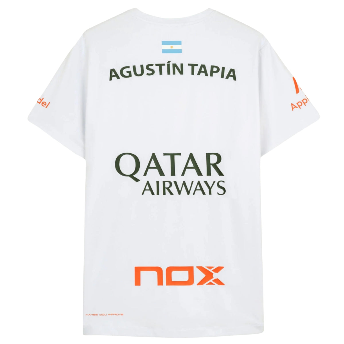 NOX AT10 Official T-Shirt - White - Back