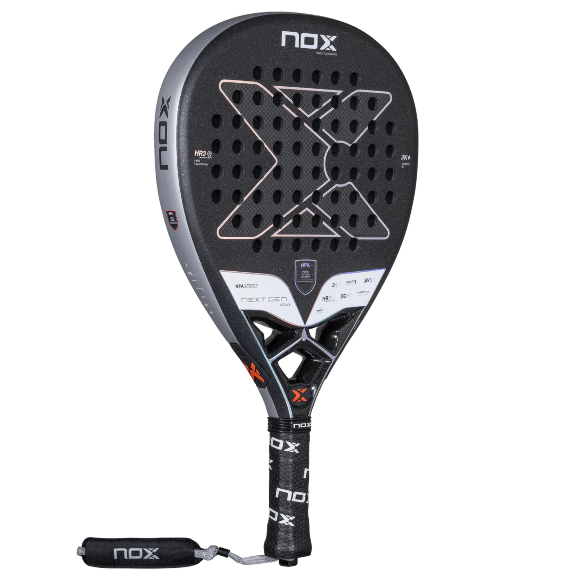 NOX Nextgen Pro Attack 3K Padel Racket - Cover