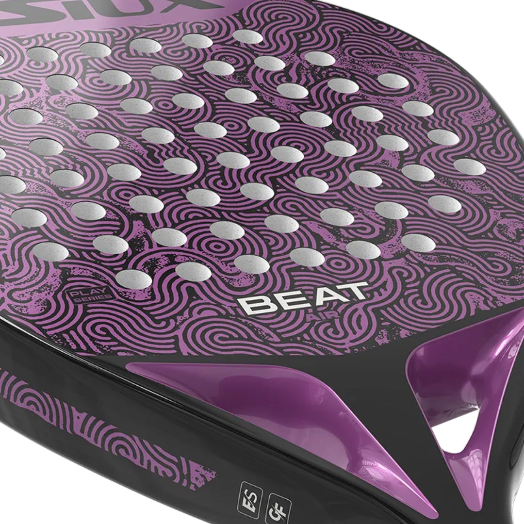 Siux Beat Hybrid Air Padel Racket - Purple - Face