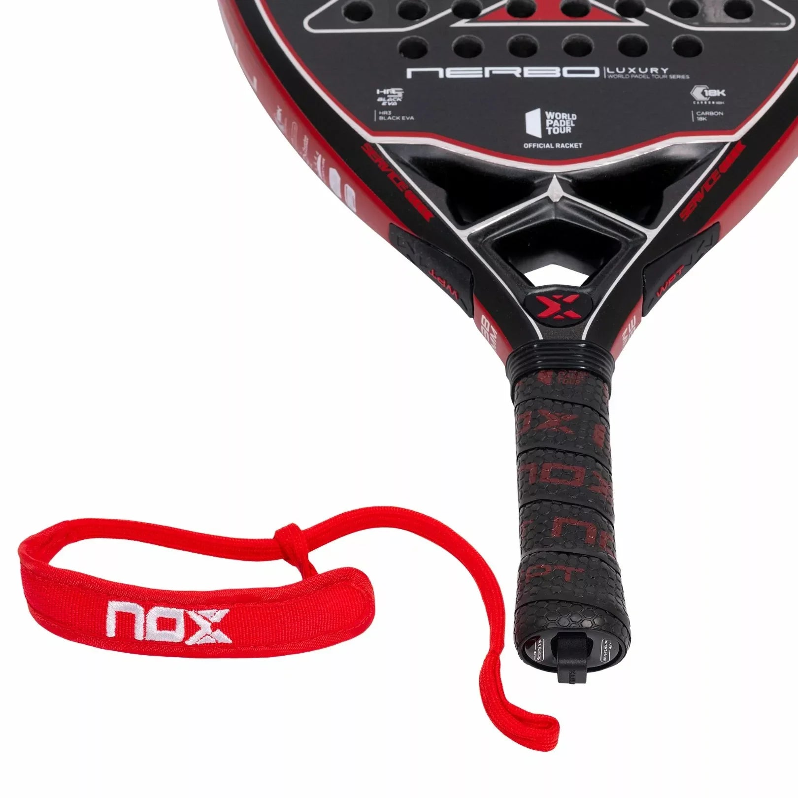 NOX SmartStrap Luxury - Red Racket