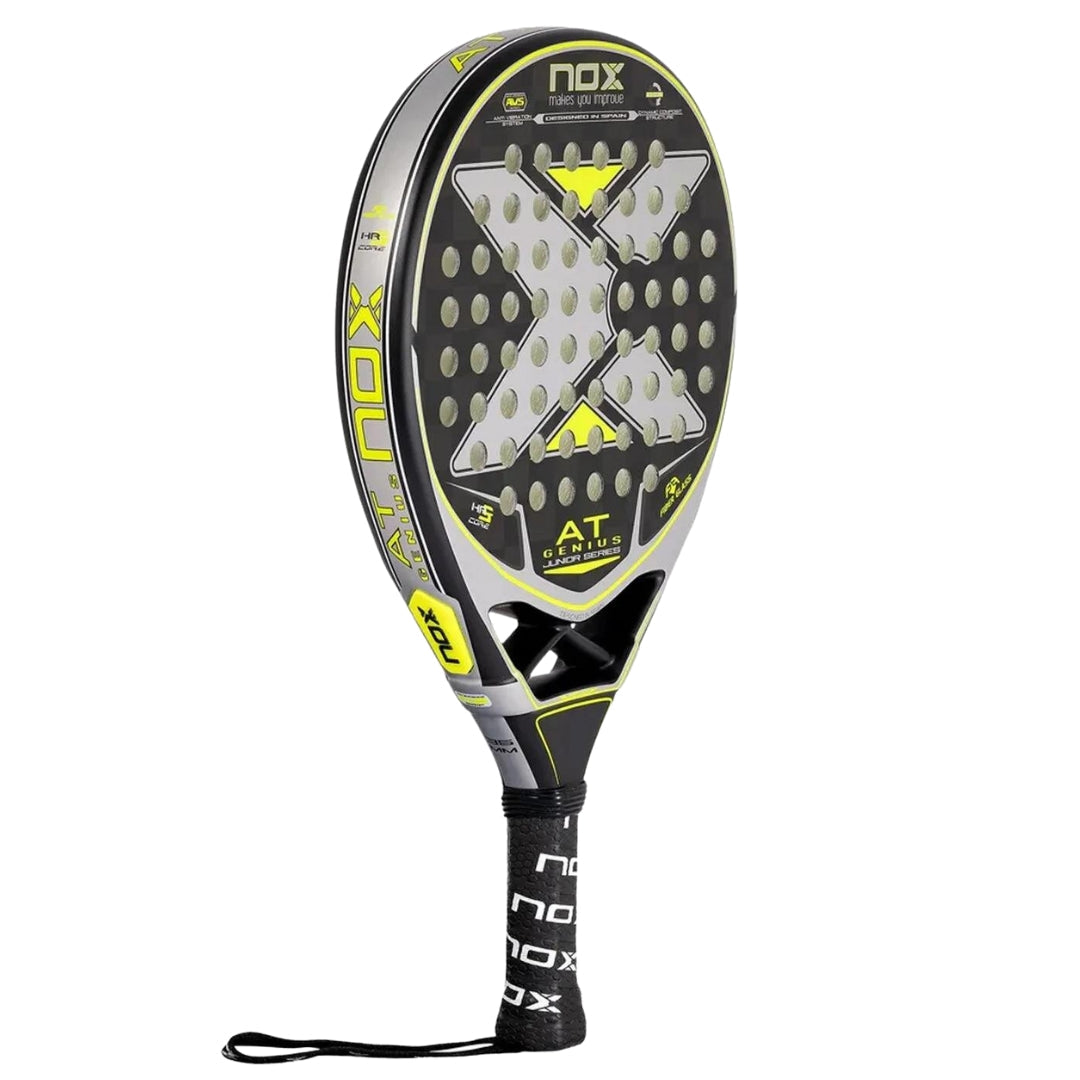 Nox AT10 Genius Junior 2023 Padel Racket by Agustín Tapia-Green Left