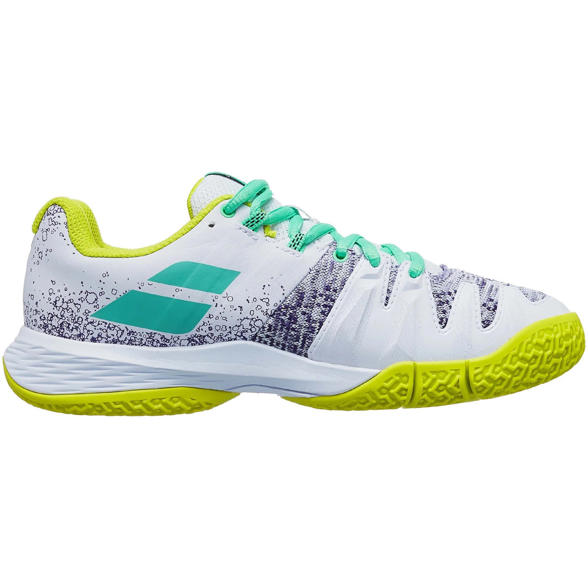 Babolat Sensa Women Padel Shoes - White/Lime - Inside