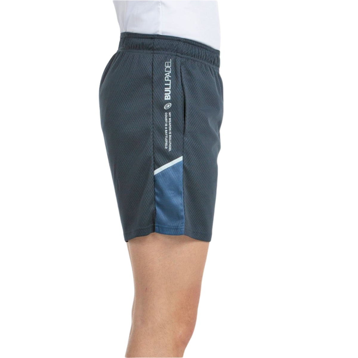 Bullpadel Batio Navy Blue Shorts - Side