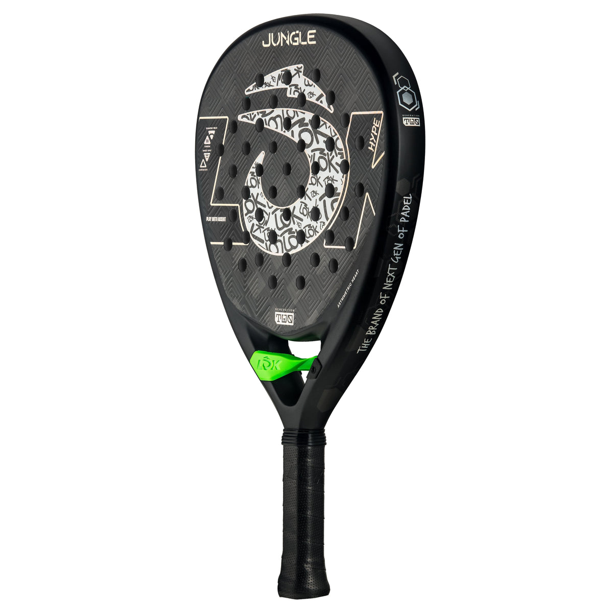 LOK Jungle Padel Racket - Left