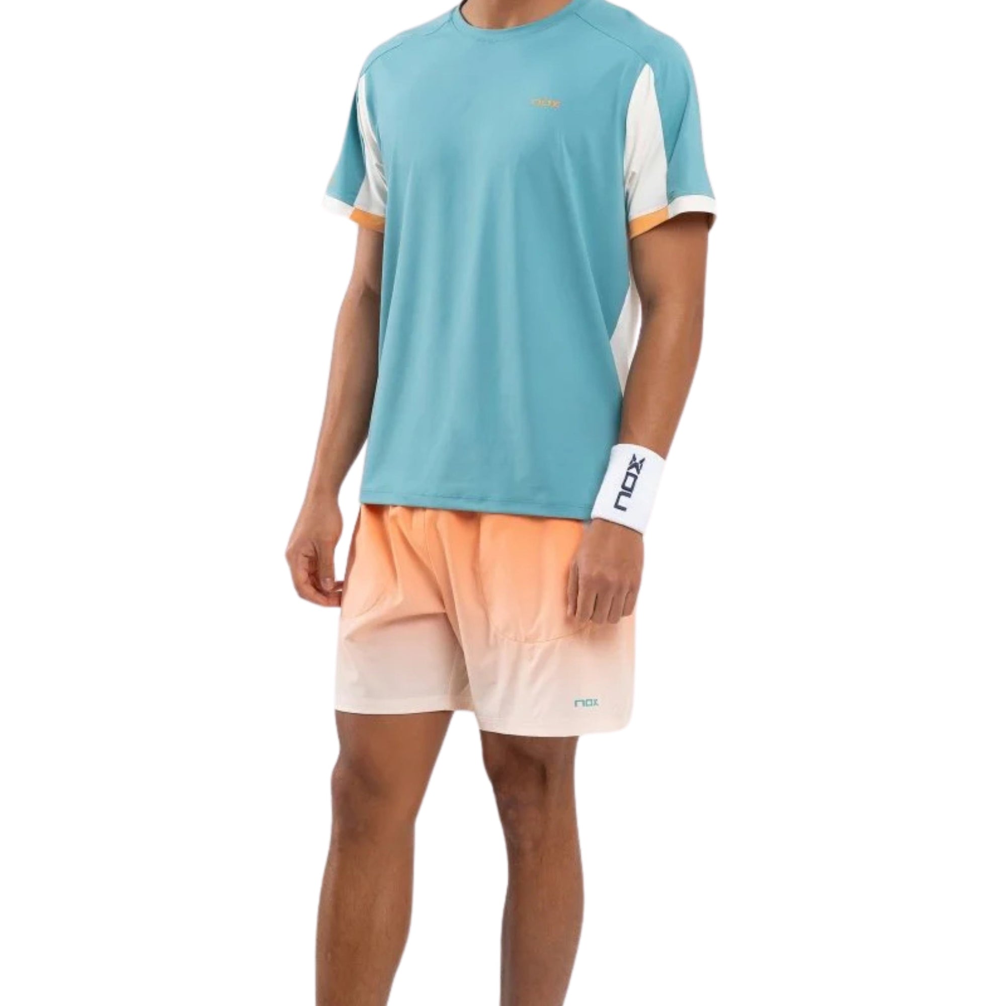 NOX Men's PRO Turquoise T-Shirt - Full Front