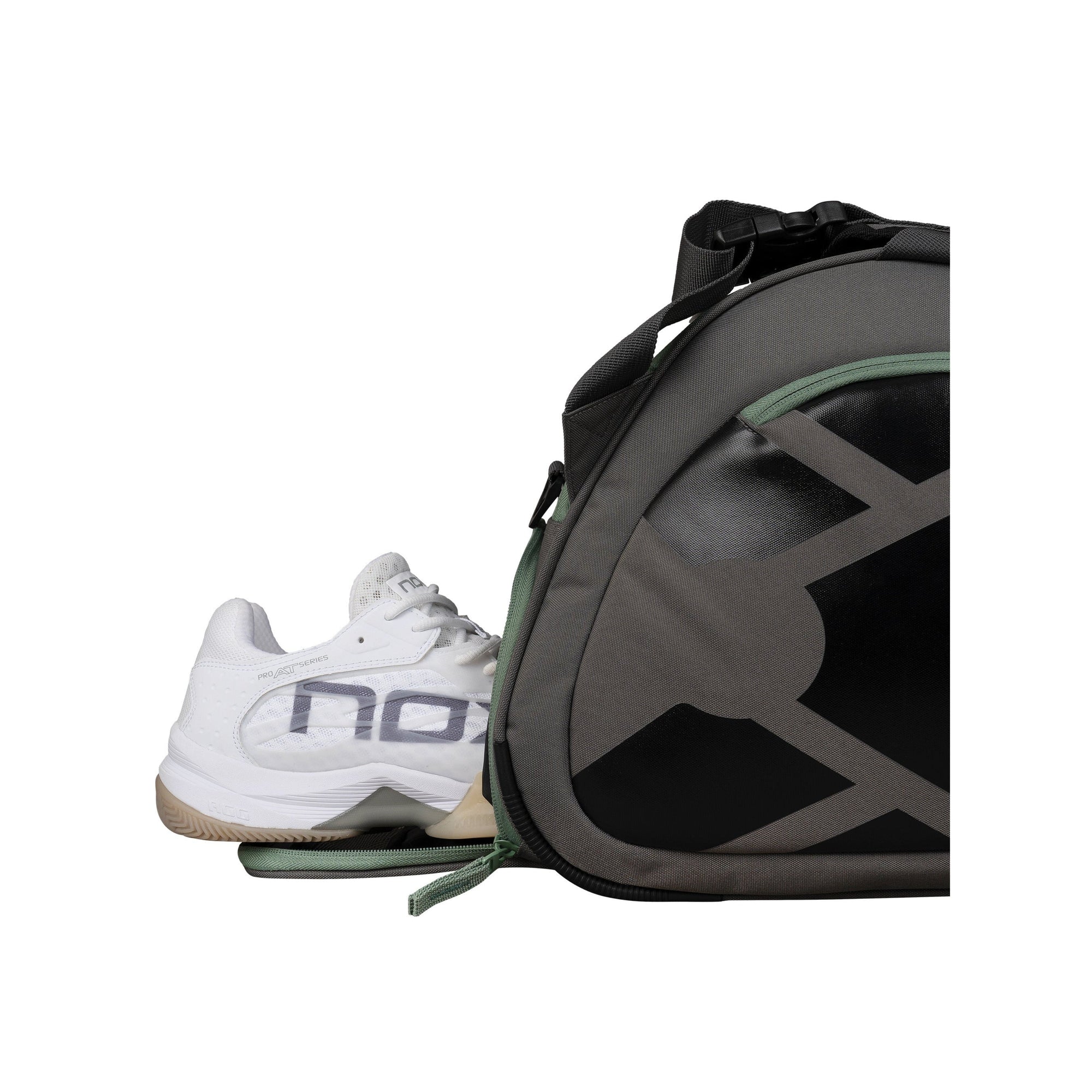 NOX AT10 Team Padel Bag - Grey/Green - Shoes